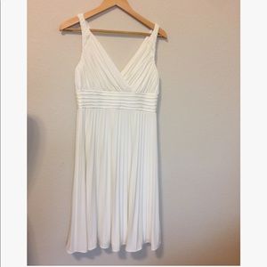 Suzy Chin for Maggy Boutique white Marilyn dress